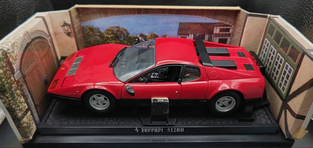 京商 Ferrari 512BB 赤 ミニカー 1/18