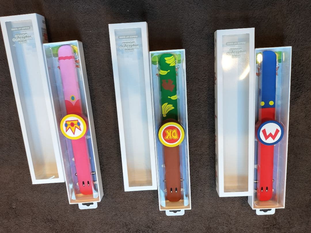 USJ パワーアップバンド マリオ・ドンキーコング・ピーチ