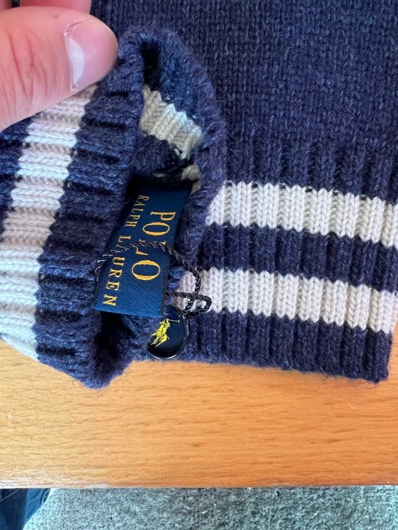 POLO RALPH LAUREN ネイビー手袋