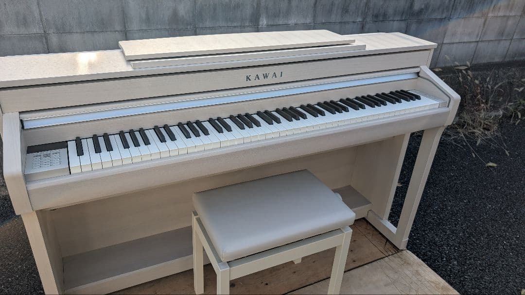 送料込 最高の木製鍵盤 KAWAI 電子ピアノ CA58A 2020年購入激美品