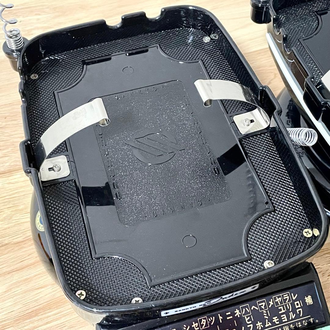 未使用？ 黒電話の電話台 2台セット 回転台 電話帳 昭和レトロ