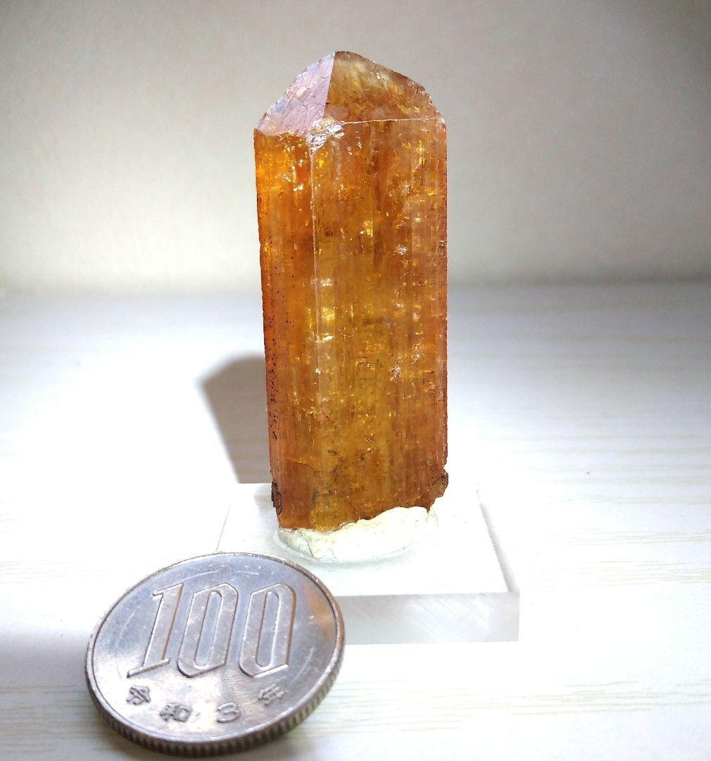 インペリアルトパーズ　宝石鉱物標本