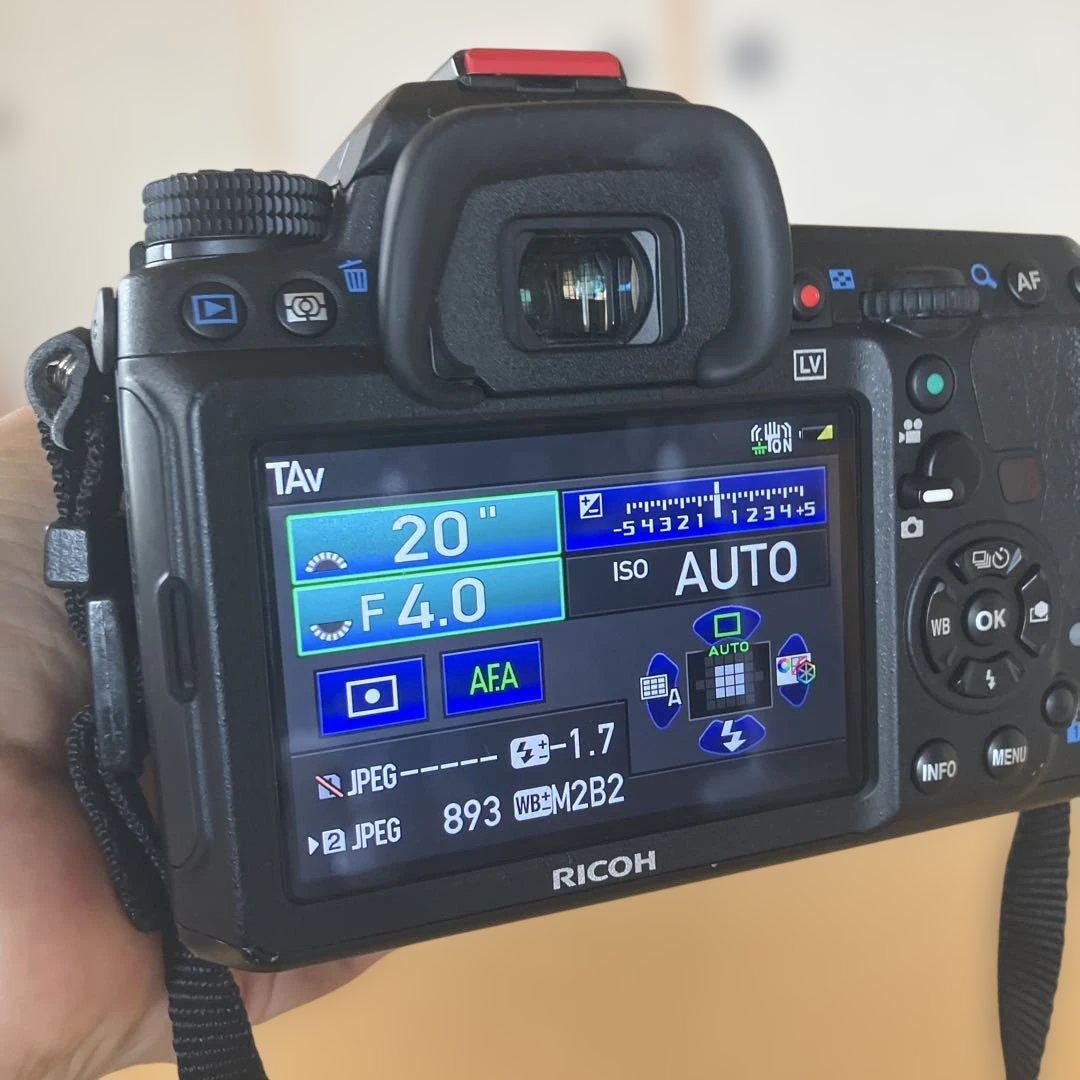 PENTAX デジタル一眼レフ 24-18mmレンズ付き