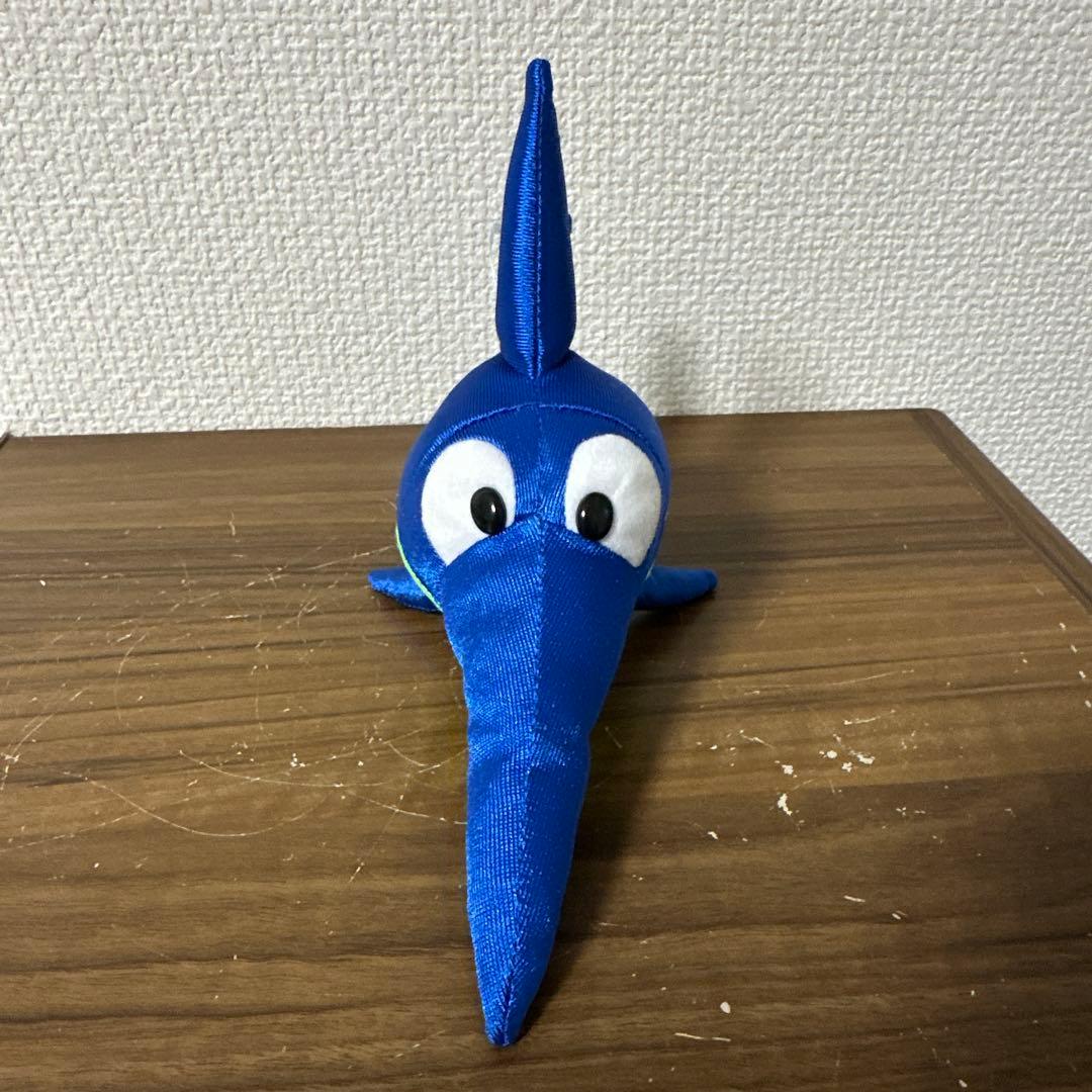 【希少】タカラ　任天堂　スーパードンキーコング2　エンガード　カジキ　ぬいぐるみ