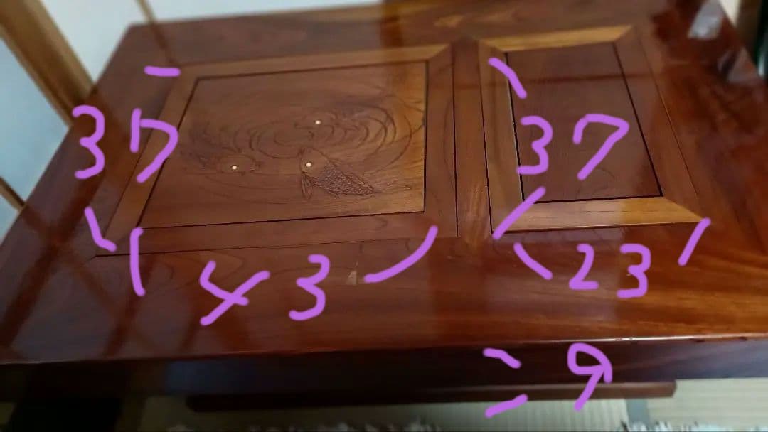 ★火鉢★　鯉の彫り物　★鯉　★こい　★アンティーク 　★インテリア