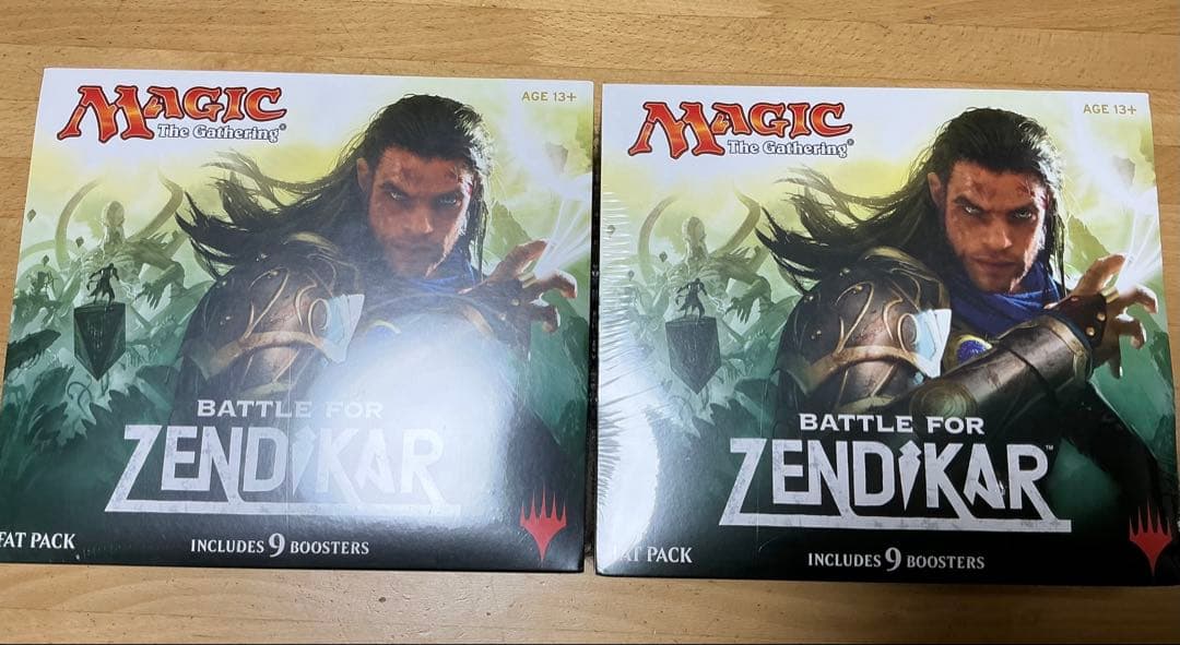 MTG 戦乱のゼンディカー ファットパック 2個セット　英語　未開封