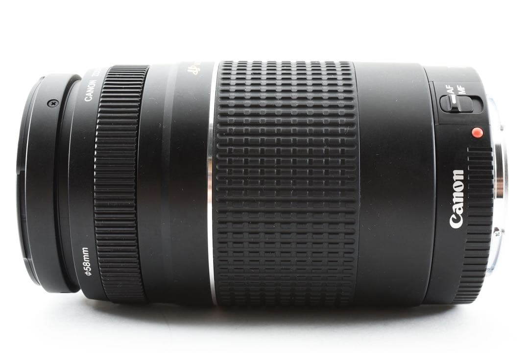 フード付/迫力の300㎜/望遠レンズ　Canon EF75-300㎜B