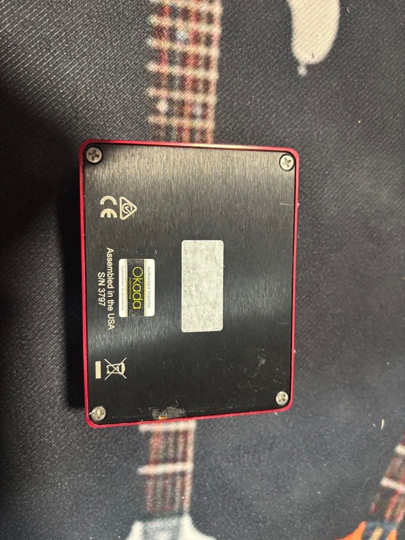 マヨネーズ 　Eclipse エフェクター 赤