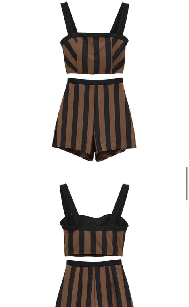 CLANE STRIPESWIMWEAR 水着