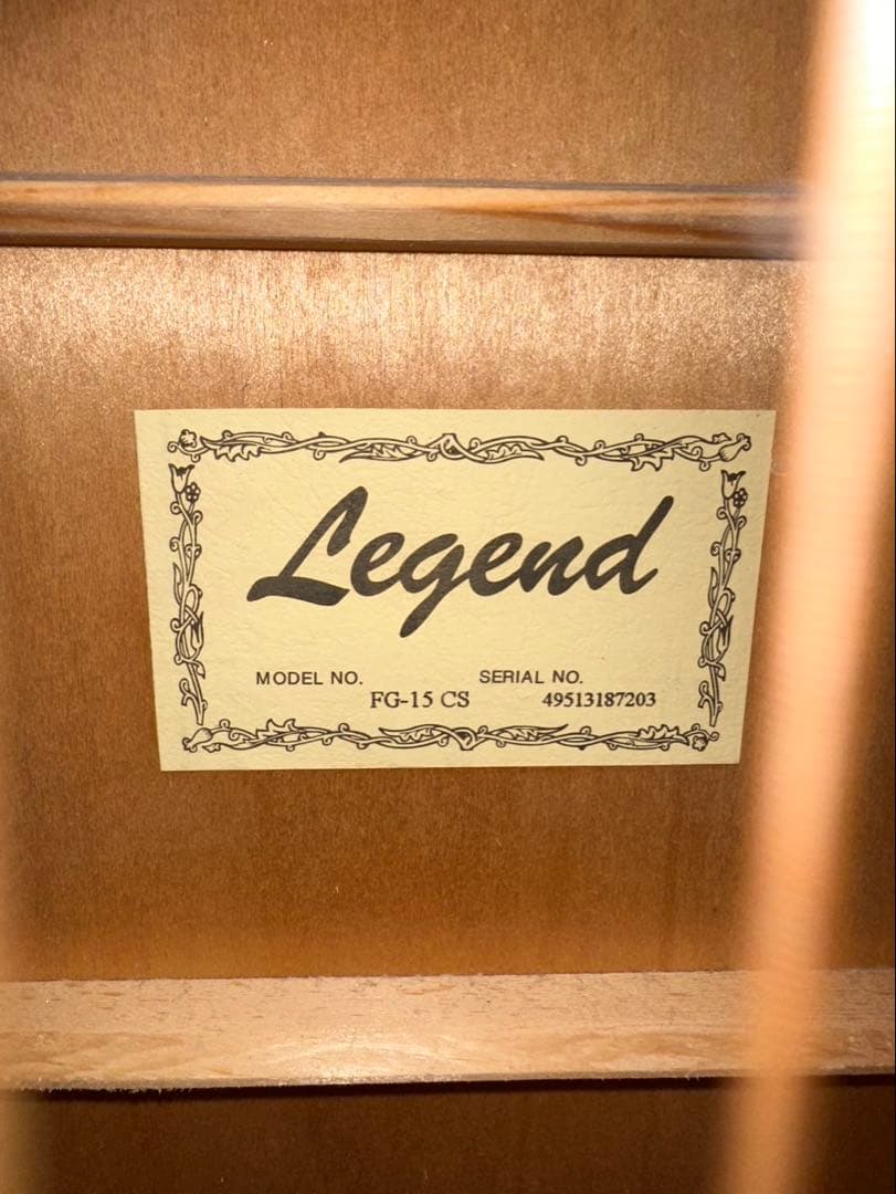 し*ん様 ⑯Legend by Aria FG-15CSアコースティックギターサ