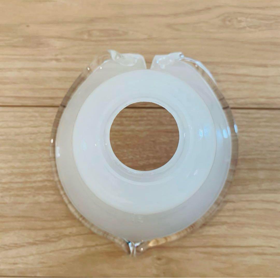 昭和レトロ 小ぶり 乳白ガラス 電傘 ペンダントライト ミルクガラス 照明 店舗