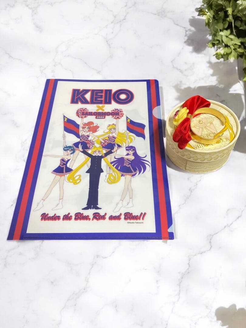 セーラームーン　カフェ　キューポット　￼慶應連合三田会　記念品