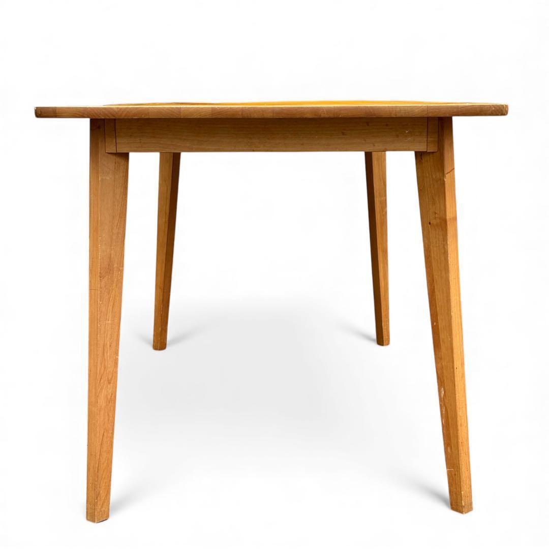 モモナチュラル VIBO アルダー材 天然木 北欧風 ダイニングテーブル