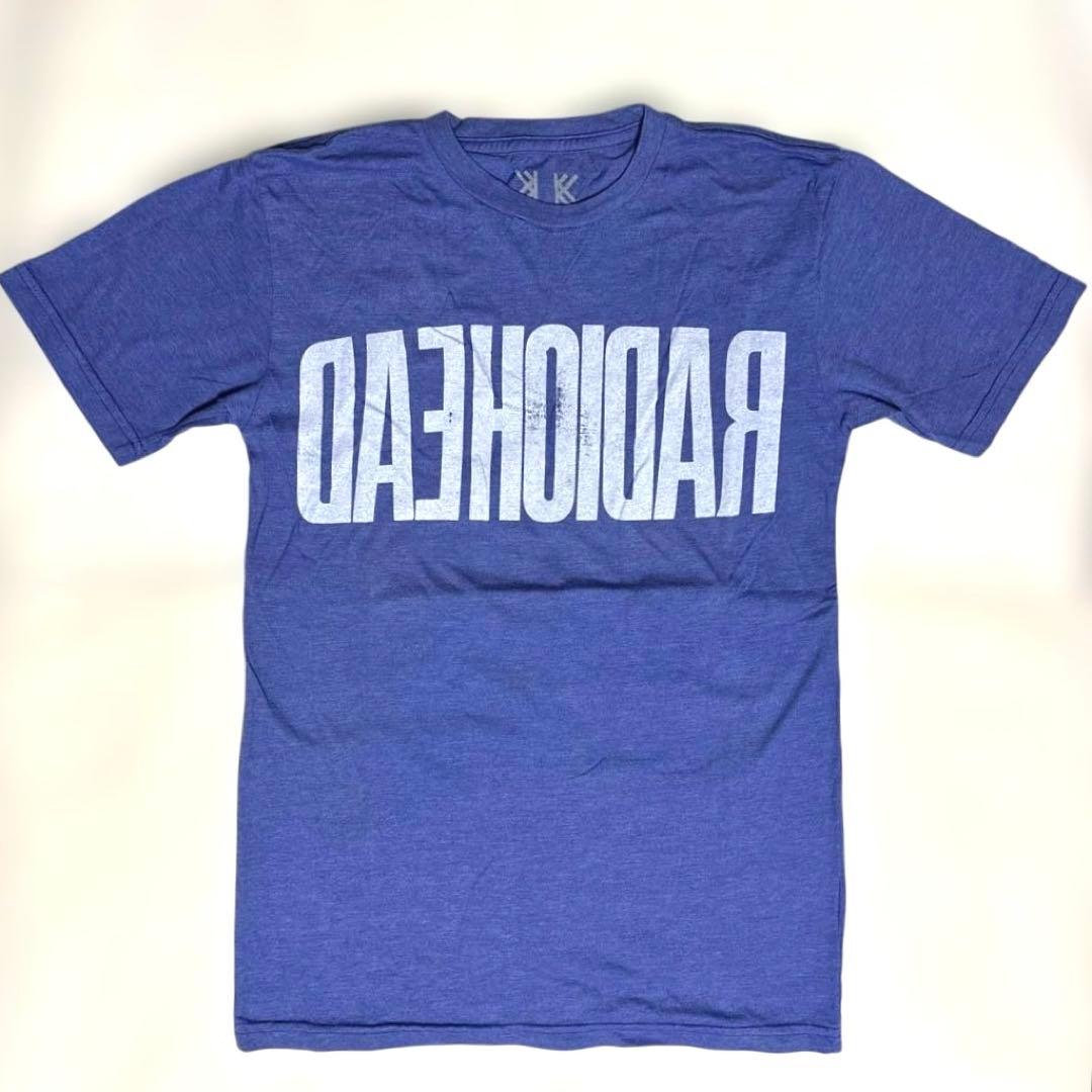 RADIOHEAD レディオヘッド 青 Tシャツ