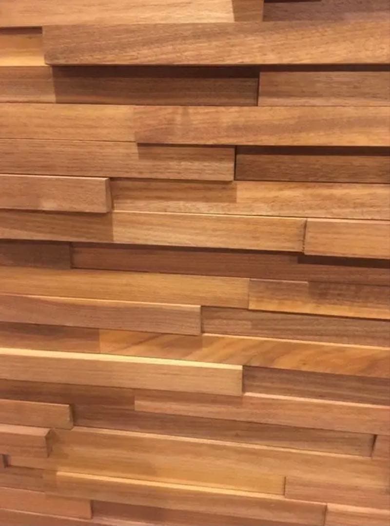 ウォールナット　ウッドタイル　2㎡分　オイル付き