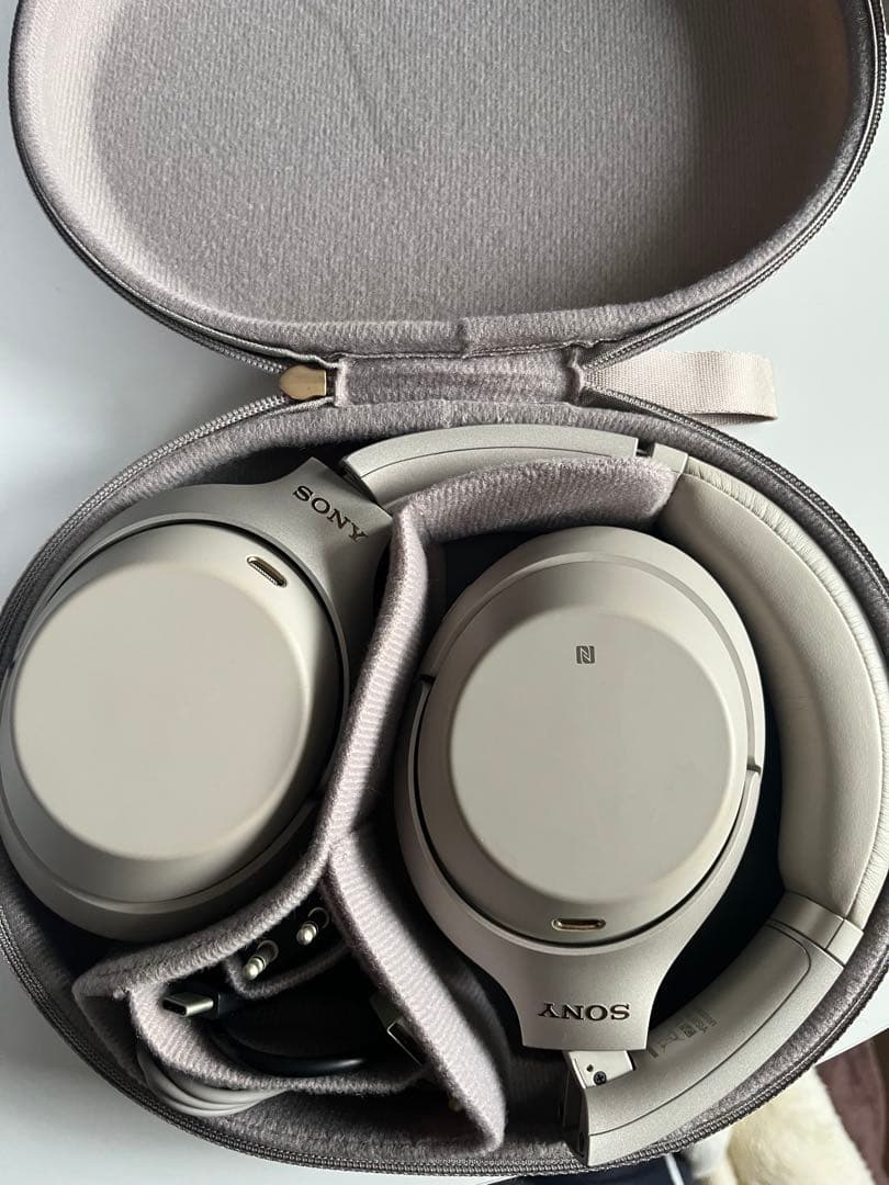 SONY WH-1000XM3 ワイヤレスヘッドホン ベージュ