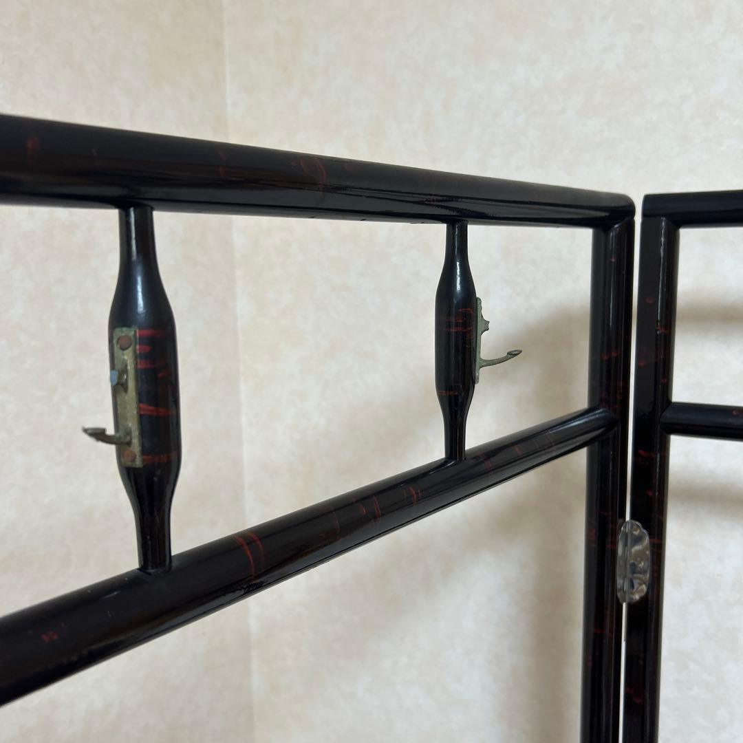 pinklokelani60様 衣桁 着物掛け 衣紋掛け 折り畳み インテリア