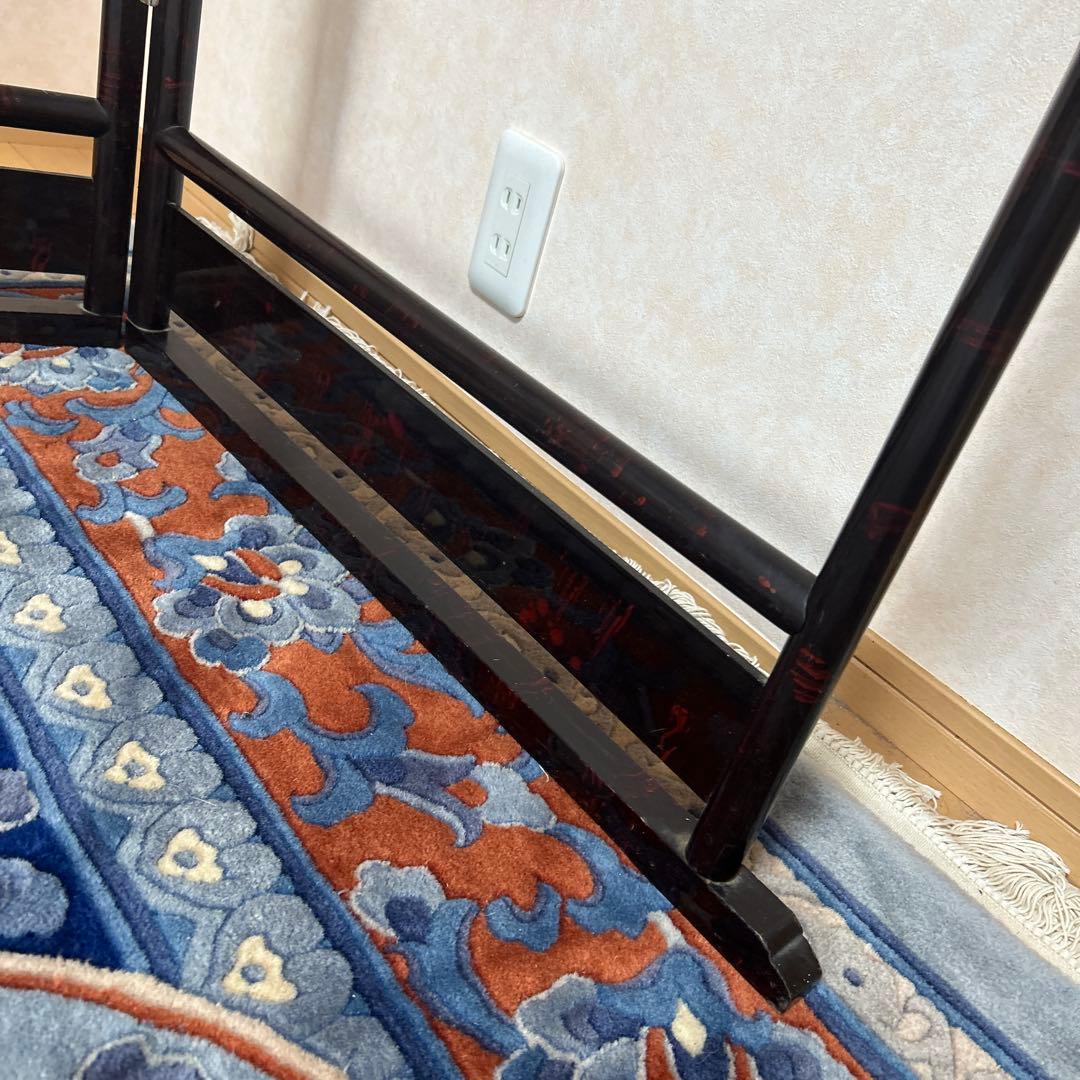 pinklokelani60様 衣桁 着物掛け 衣紋掛け 折り畳み インテリア