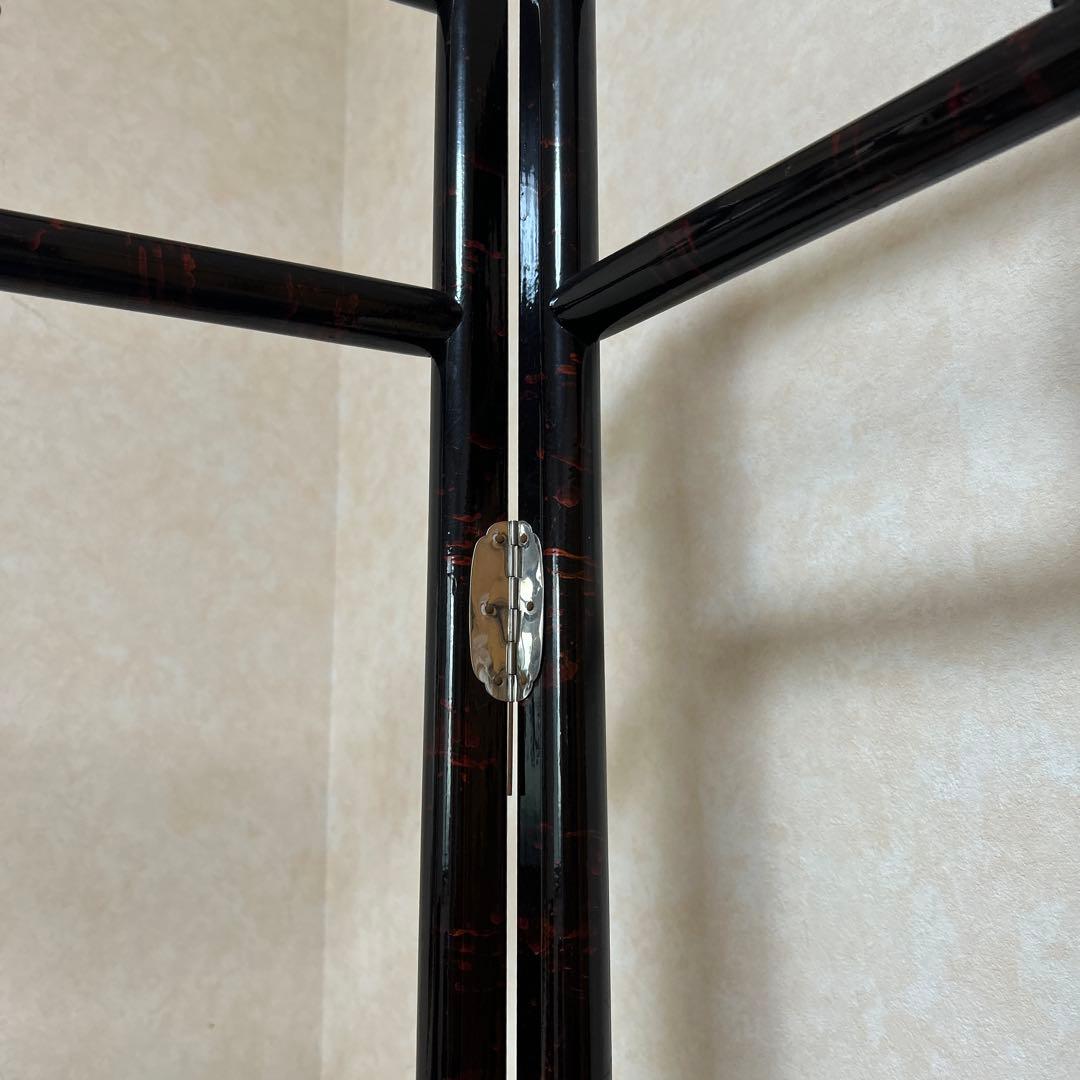 pinklokelani60様 衣桁 着物掛け 衣紋掛け 折り畳み インテリア