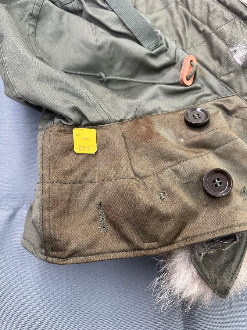 M-51 モッズコート用フード　白ラベル