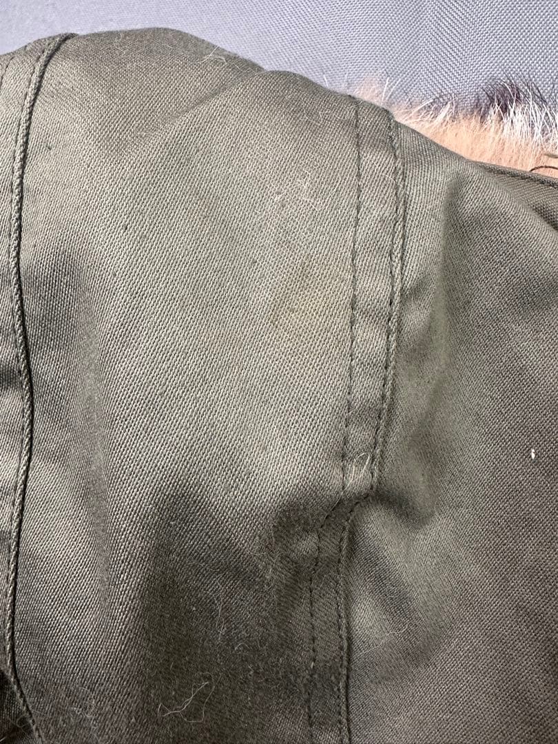 M-51 モッズコート用フード　白ラベル