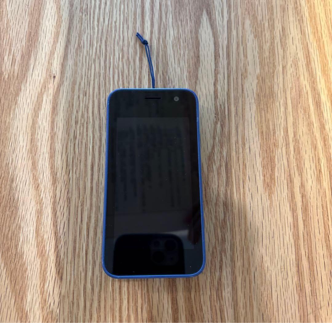 docomoキッズ携帯　KY-41C ブルー