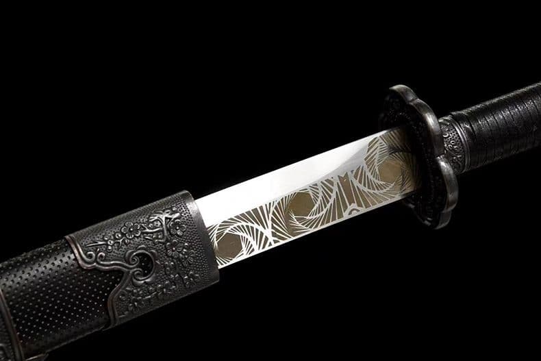 刺繍春刀ロングタイプ『刺繍春刀-千機変』古兵器 武具  日本刀 模造刀 居合刀