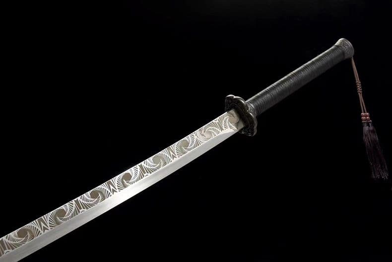 刺繍春刀ロングタイプ『刺繍春刀-千機変』古兵器 武具  日本刀 模造刀 居合刀