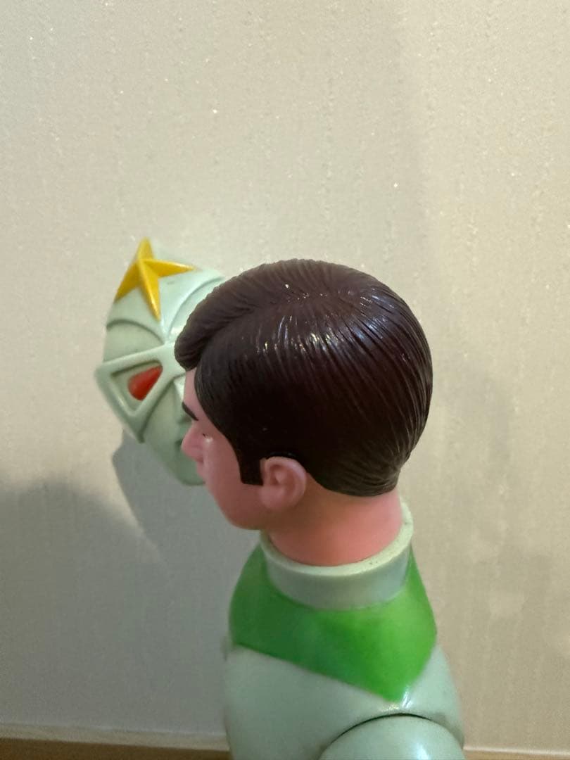 ブルマァク　ミラーマン　ジャイアントサイズ　当時物　マルサン　ソフビ　面取れ