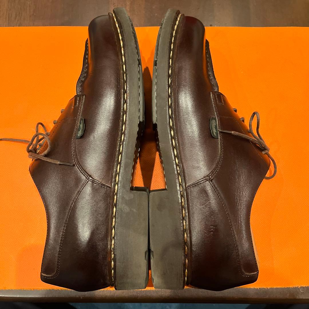 パラブーツ Uチップ シャンボード ダークブラウン UK9.5 paraboot