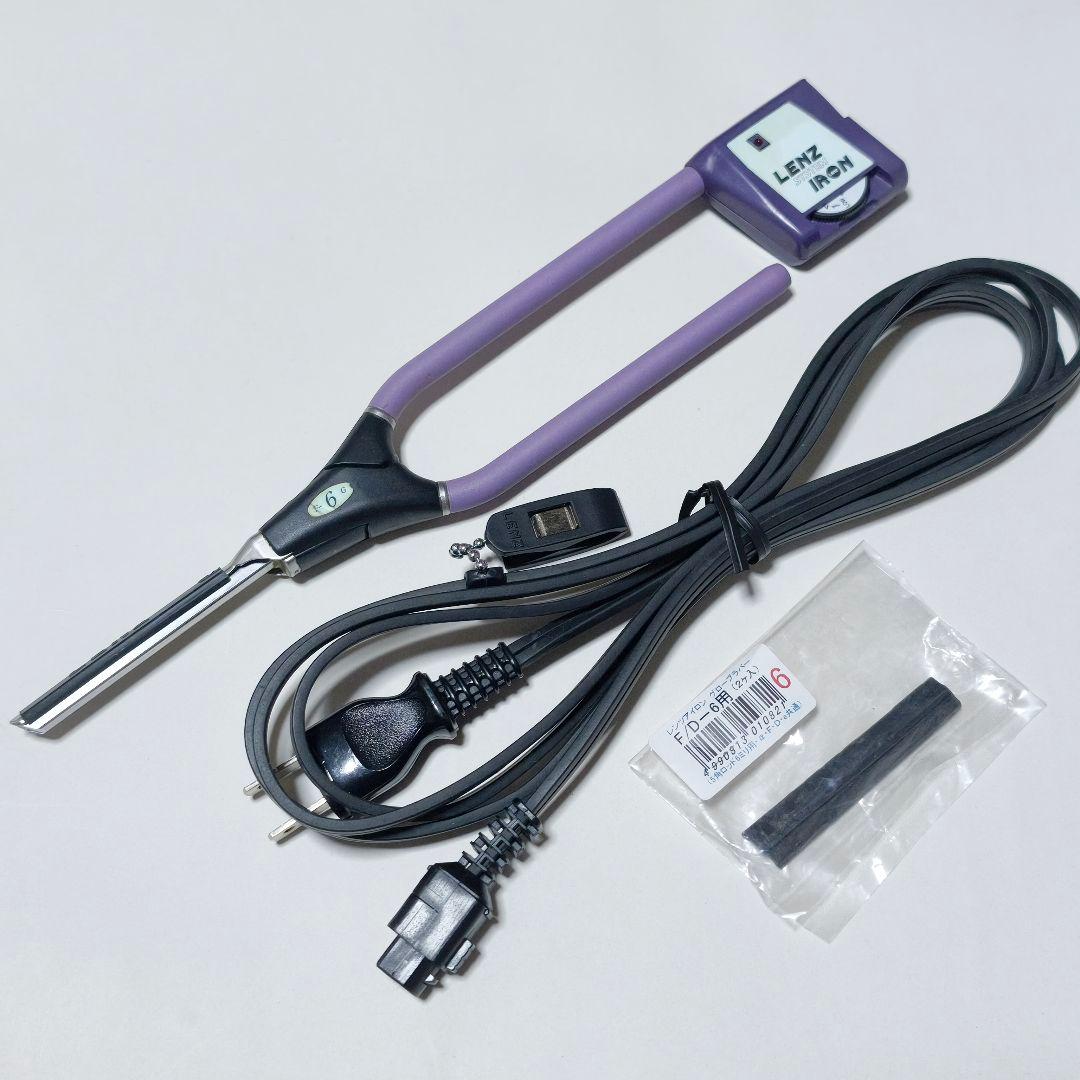 KIKIです♪LENZ レンツアイロン F-6G 5角 6㎜ ラバータイプ