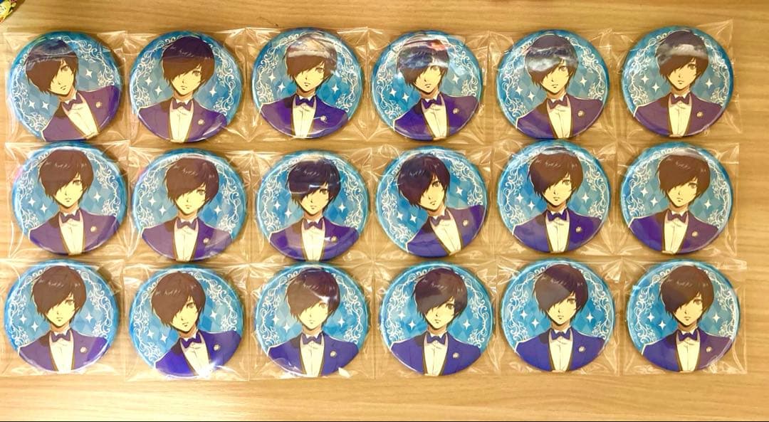 ペルソナ エスクリ コラボビュッフェ 缶バッジ