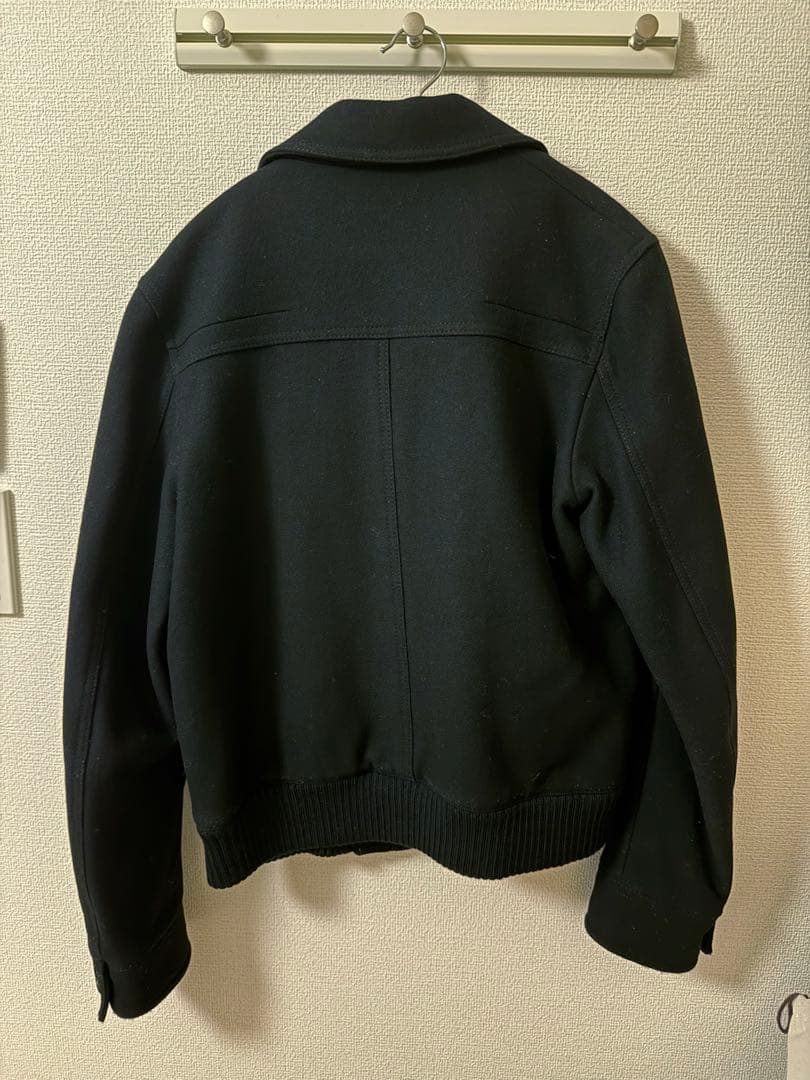 【超美品】DiorHOMME ディオールオムウールジャケット ブラックM