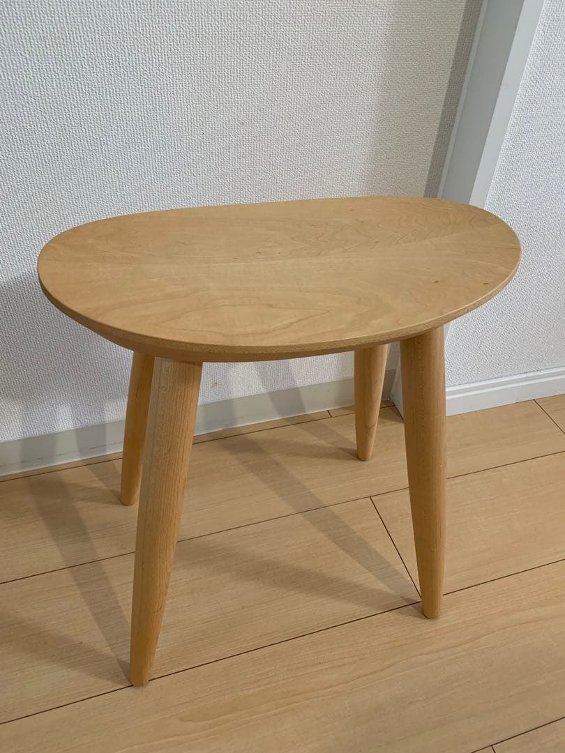 旭川家具　MUKU工房　コサイン　エントランススツール　メープル材