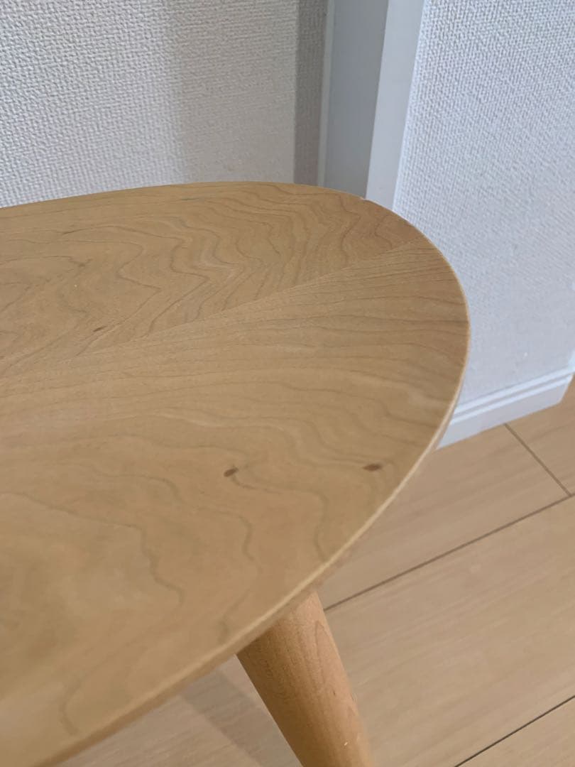 旭川家具　MUKU工房　コサイン　エントランススツール　メープル材