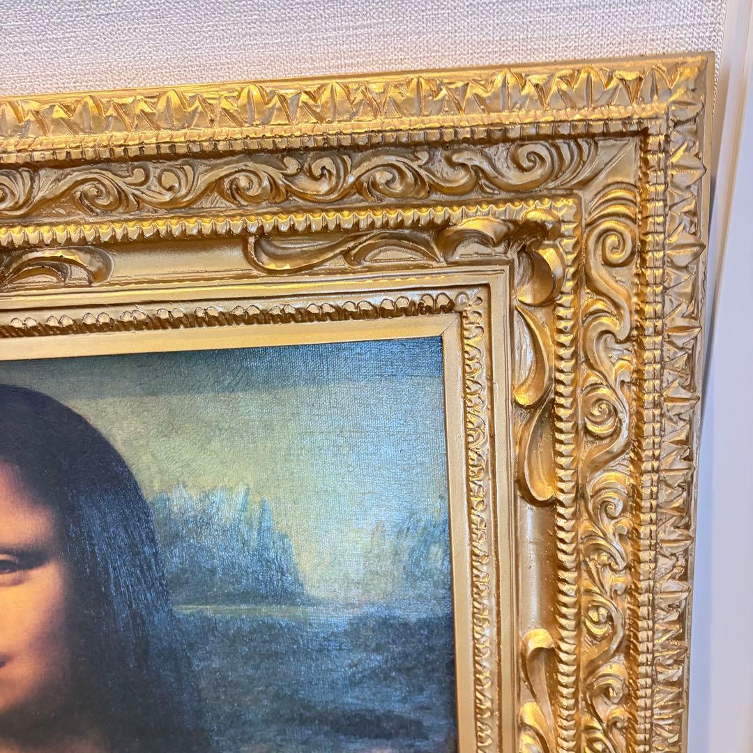 大きな絵画　モナリザ レプリカ　クラシック