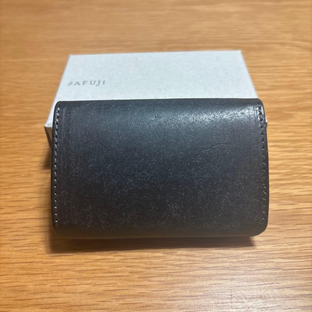 SAFUJI サフジ こさいふ L ネイビー