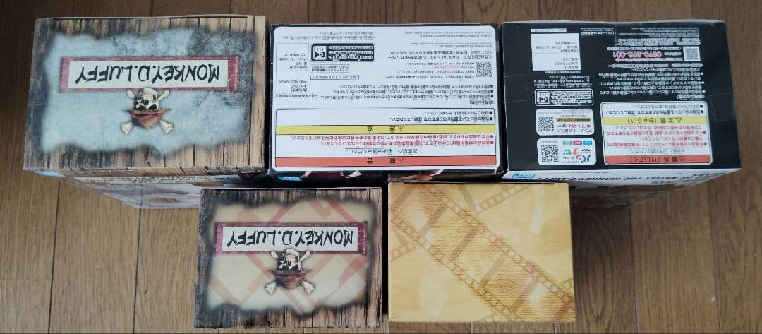 即日発送❗【新品・未開封品】ワンピース ルフィ フィギュア ５点セット