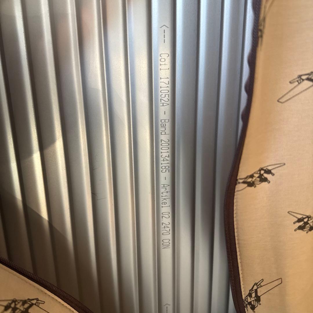 RIMOWA クラシックフライト アルミキャリーケース 97L ヴィトンシール付