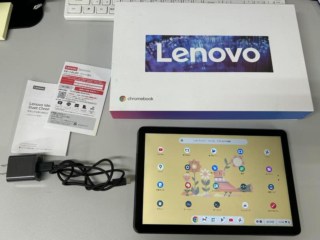 Lenovo Chromebook Ideapad Duet バッテリー99％