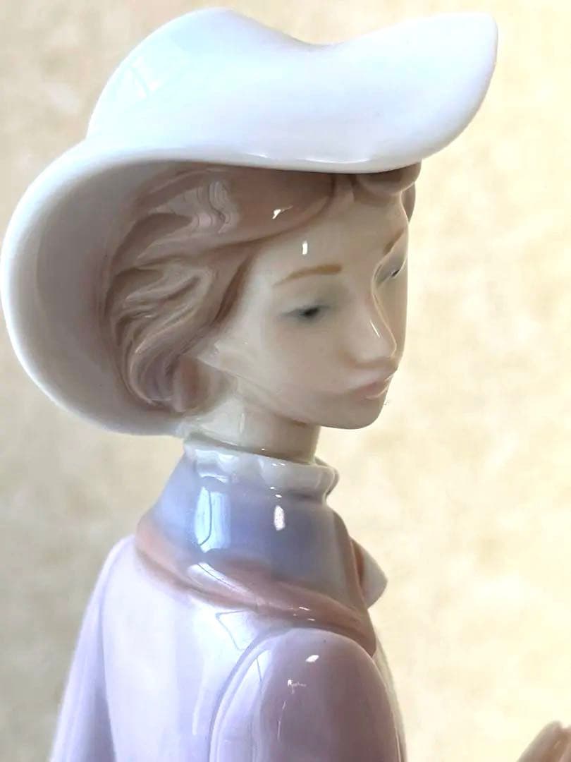 【美品・希少】Lladroリヤドロ フィギュリン 傘を持つ貴婦人 ヴィンテージ