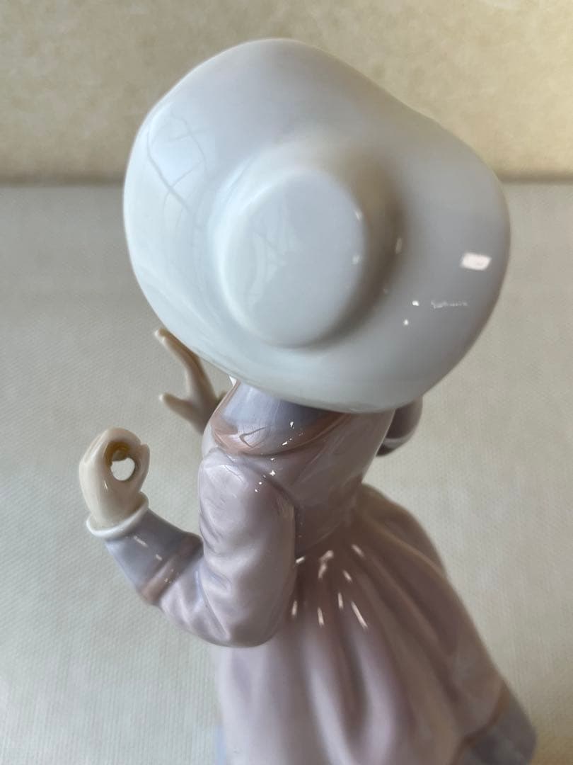 【美品・希少】Lladroリヤドロ フィギュリン 傘を持つ貴婦人 ヴィンテージ