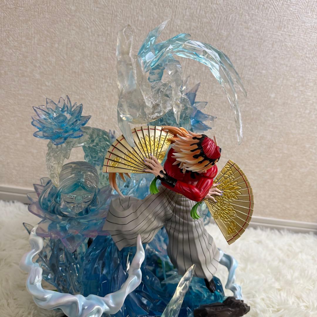 鬼滅の刃 十二鬼月 上弦の弍 童磨 フィギュア ガレージキット　現状品