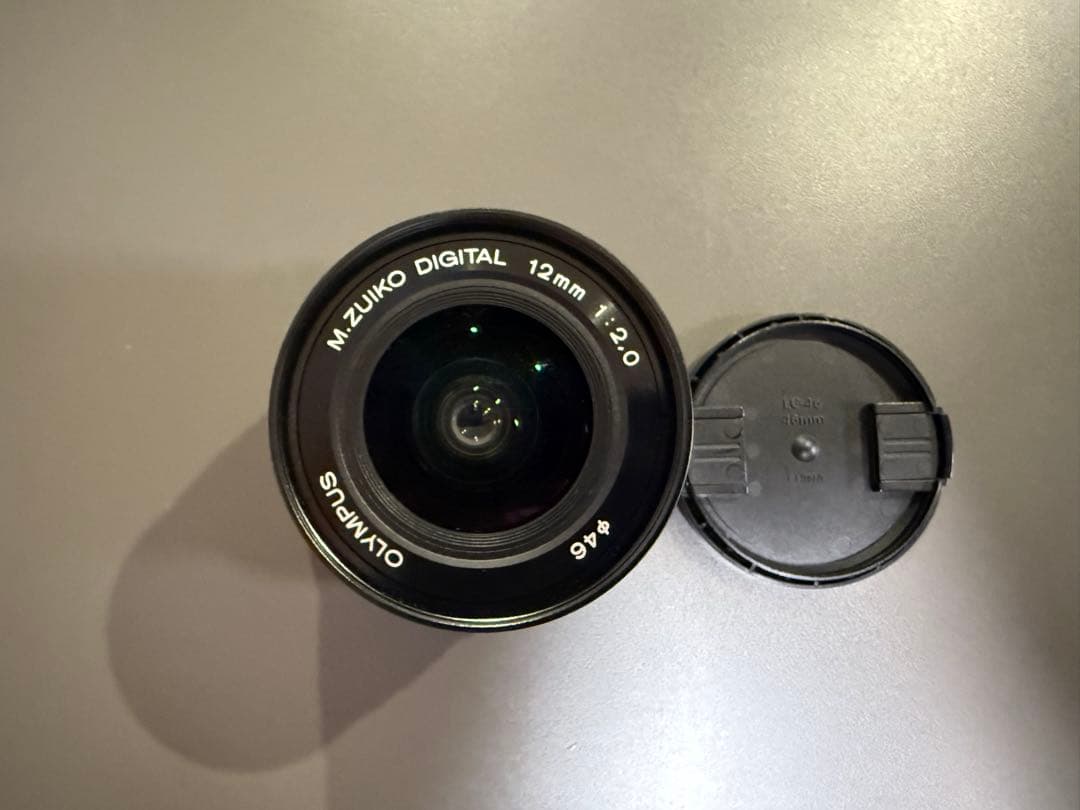 【超美品】 OLYMPUS 広角単焦点レンズ12mm F2.0 ＋レンズフード