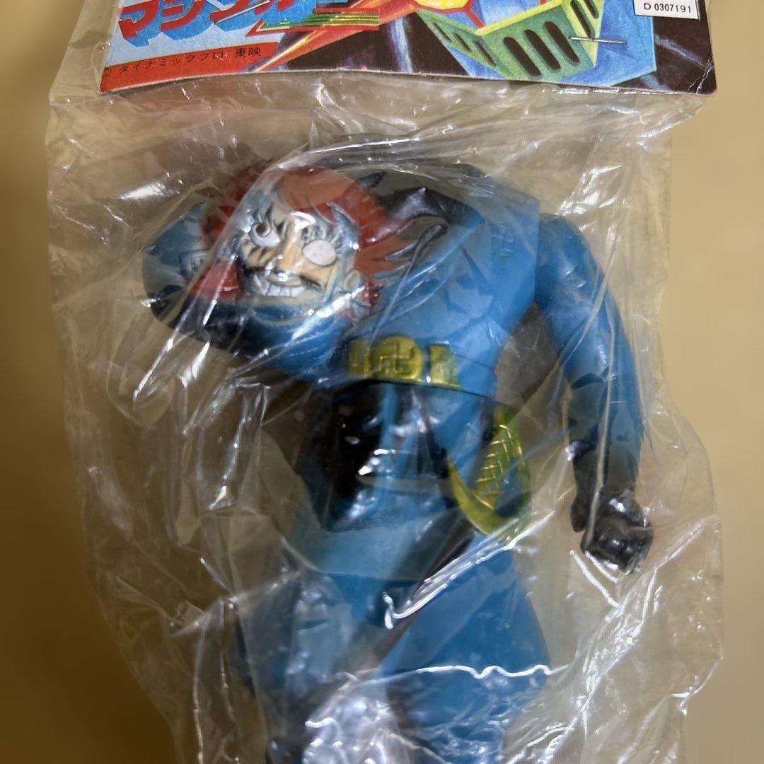 【未開封品】年代物　マジンガーZ ブロッケン伯爵　ソフビフィギュア