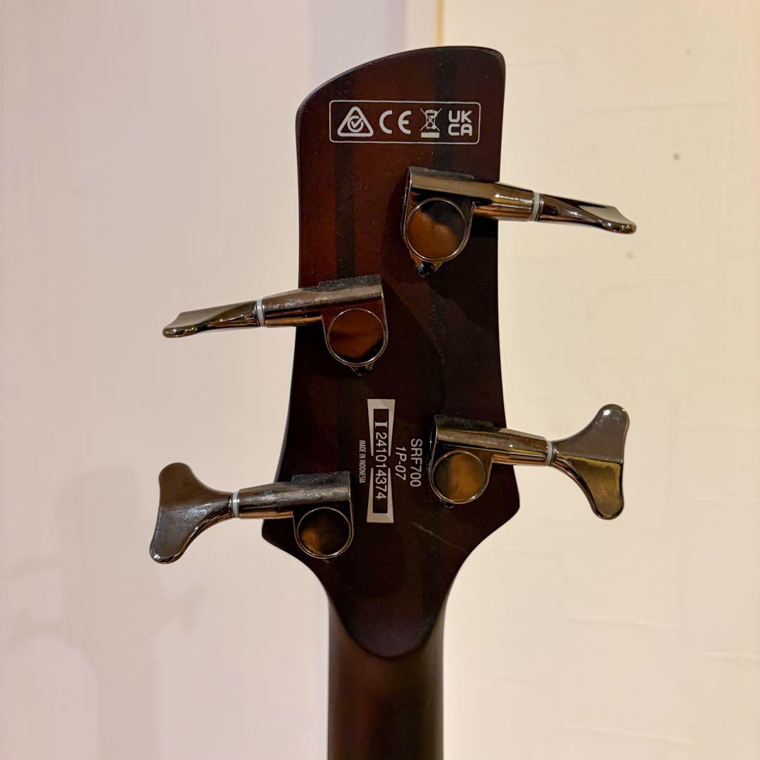 Ibanez SRF-700 フレットレスベース