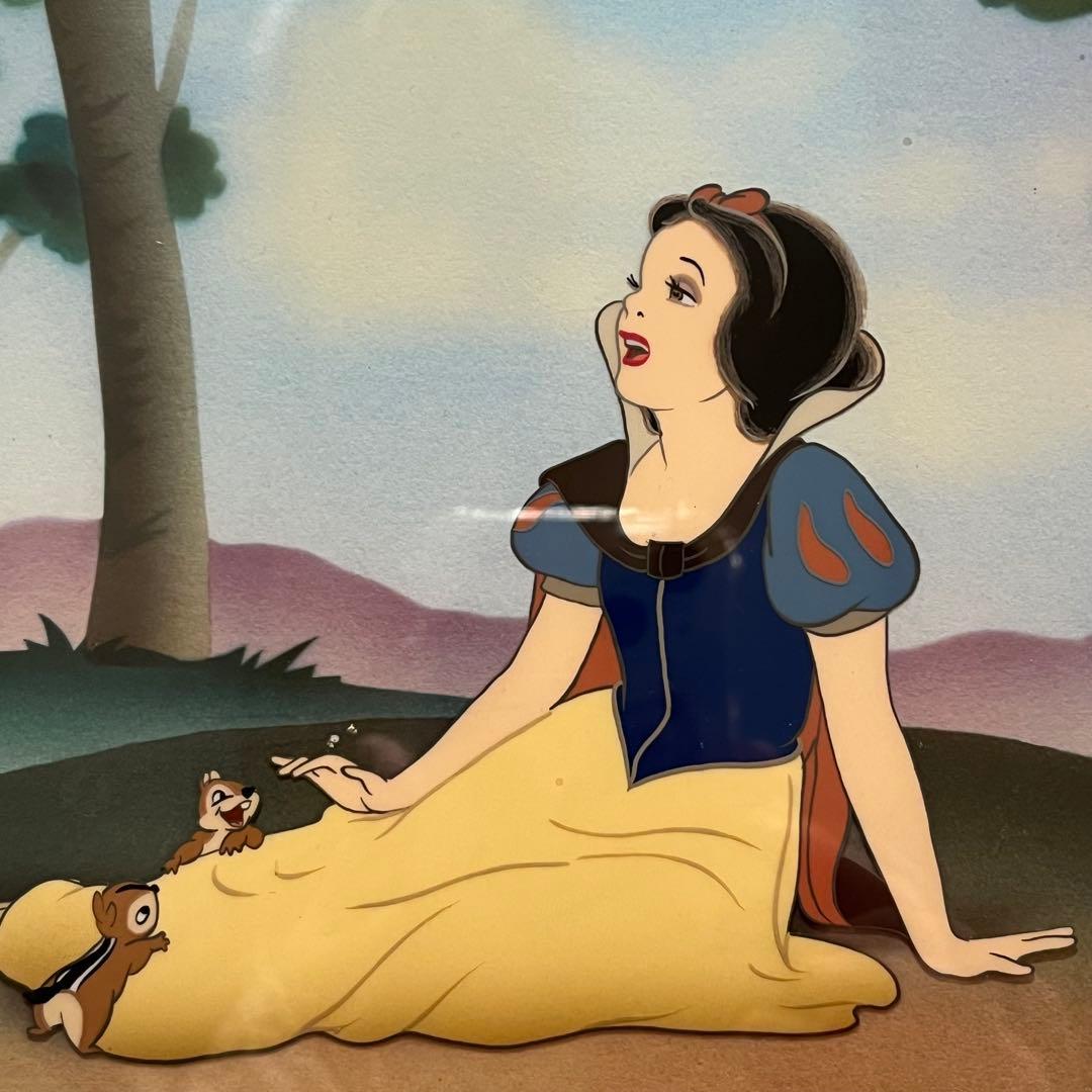 本物　限定　250枚　白雪姫　生セル画　ディズニー　アニメーター　美品　絵画