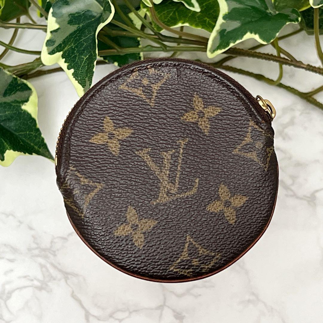 ルイヴィトン 小銭入れ ポルト モネ・ロン ケース ブラウン