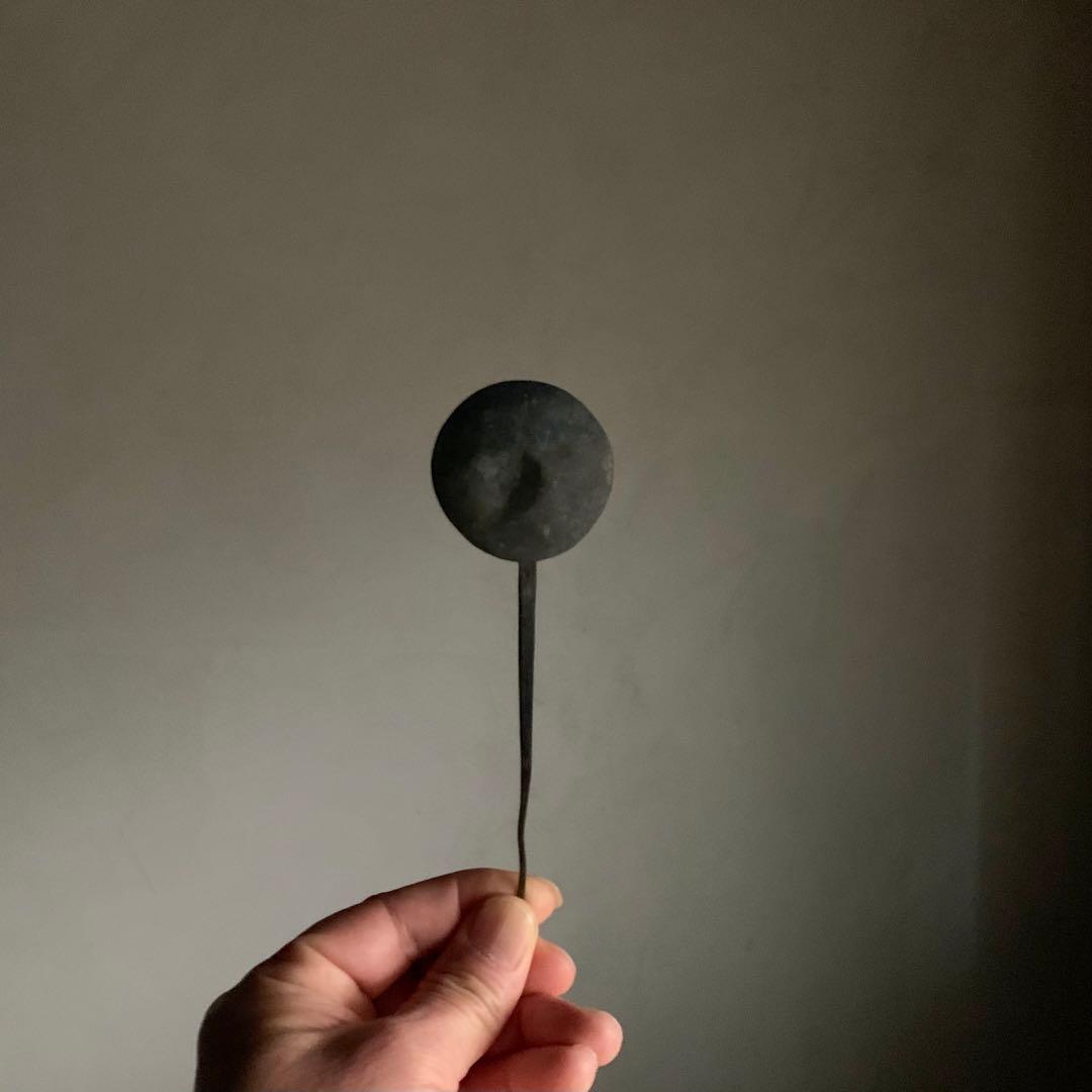 江戸時代 薬匙 No.5 古道具 アンティーク 使えないスプーン