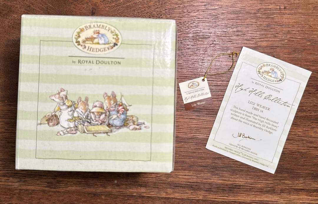 ブランブリーヘッジ フィギュア DBH54 リリー ウィーバー 登山　美品